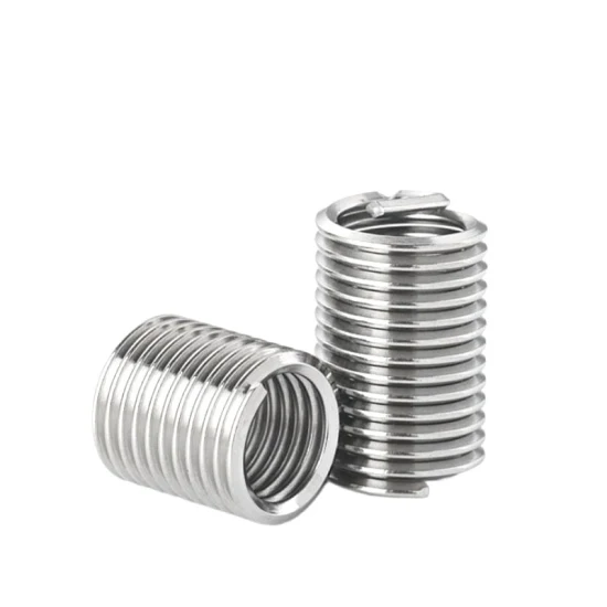 Elementi di fissaggio elicoidali utilizzati per l'acciaio in lega di titanio 304