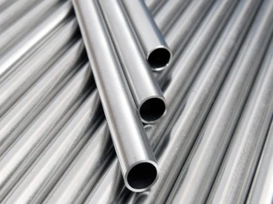 Tubo di rifornimento di fabbrica Tubo saldato al titanio in acciaio inossidabile resistente al calore 304 316L 310S 309S 800 825 840 per metro